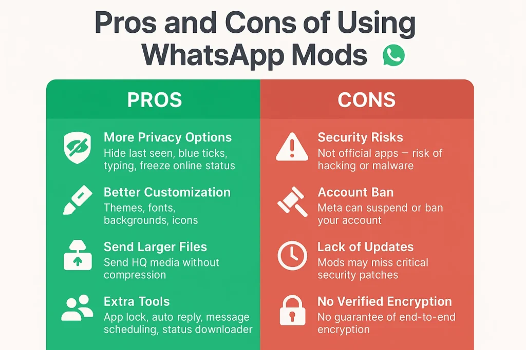 pros-and-cons-of-using-whatsapp-mods