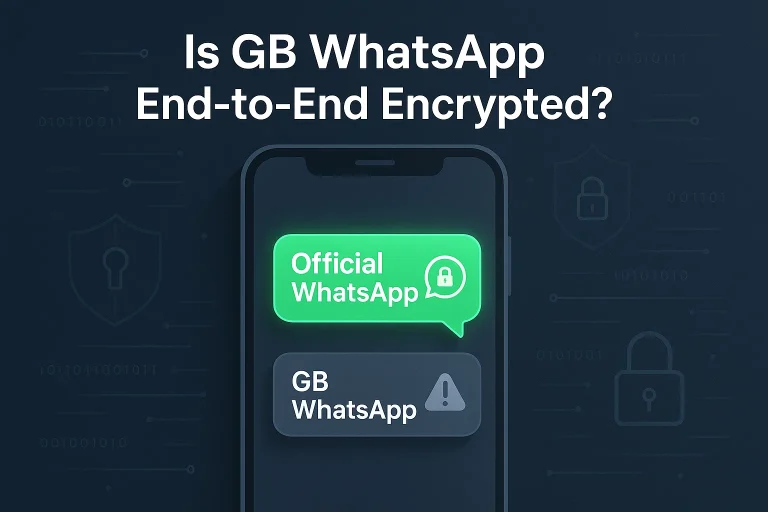 is gb whatsapp end to end encrypted